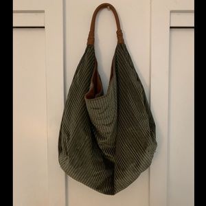 New! Never used! Anthro boho corduroy bag